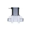 Fornecimento direto transfronteiriço de válvula solenoide de controle de plástico de 1/4 de polegada para aspiradores robôs, válvula solenoide normalmente fechada 12/24V, válvula de purificador de água