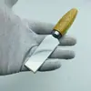 Cuchillo para Queso Mango de Madera Cuchillo para Queso Juego de Cuchillos para Queso Espátula de Crema Cuchillo para Queso de Uso Especial de Yangjiang Tenedor para Queso