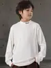 Camiseta Básica Versátil Estilo Nuevo Primavera y Otoño 2026 para Niños, Top Casual Trendy Elegante de Manga Larga Estilo Coreano