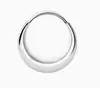 Pendientes de Aleación de Titanio F136 Media Luna Estilo Luna G23 Aro Sin Costura Piercing de Nariz Septum Nasal Venta al por Mayor de Fábrica Joyería para Piercing