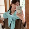 Bufanda de Leopardo Estilo Chica Picante Retro Americana para Mujer, Bufanda Larga de Seda de Alta Gama, Bufanda Fina para Cuello Estilo Puro Deseo