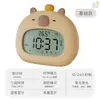 Despertador de capibara para estudiantes, niños, niños y niñas, reloj electrónico inteligente