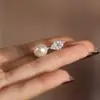 Anillo Vintage de Zirconia Estilo Francés para Mujer, Plata Pura S999, Lujo Ligero, Versátil, Sensación de Alta Gama, Anillo de Plata Pura para Dedo Índice