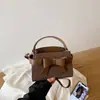 Bolso de mano de moda con lazo estilo coreano, tendencia, otoño 2026, nuevo, versátil, para hombro, bandolera, bolso pequeño cuadrado