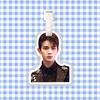 Etiqueta de equipaje He Xiaoxi colgante para mochila cadena adorno colgante etiqueta colgante accesorio mismo estilo TikTok