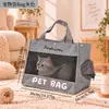 Mochila Transportadora para Gatos y Mascotas Cápsula Espacial Redonda Transparente Ventana Visible Portátil para Viajes al Aire Libre Mochila de un Solo Hombro/Doble Hombro