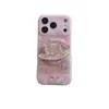 Caballo mecedor magnético divertido Manzana 17Promax Funda para teléfono móvil Adecuado para 15Pro Magnético Doble Capa 16Pro14