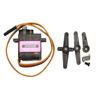 Servomotor Mg90S 9g Servomotor de Engrenagem Metálica com Linha Dupont Servomotor Digital Modelo de Avião de Asa Fixa, Carro e Barco