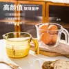 Tigela de Vidro, Resistente a Altas Temperaturas, com Copo Medidor Graduado, Tigela para Salada e Frutas, Tigela Doméstica para Bater Ovos e Assar, Tigela Especial para Arroz, Sopa e Macarrão