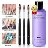 Traje de Arte para Uñas Polvo de Cristal para Arte de Uñas Polvo Blanco Traje Transparente Brillo de 12 Colores Uña Francesa Principiante Aprendizaje en Casa Juego Completo