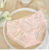 Estilo Japonês Mulheres Puras Roupa Interior Feminina Verão Leve Sexy Renda Secagem Rápida Doce Estilo Menina Triângulo Shorts Algodão Virilha