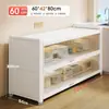 Cortina para Puerta de Gabinete para Ocultar Desorden, Cubierta para Gabinete de Cocina, Gabinete para Zapatero, Cortina a Prueba de Polvo para Armario, Gabinete sin Taladro