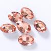 Huevo de Paloma de Diamantes de Imitación Ovalado Puchai Vidrio de Cristal Diamante DIY Arte de Uñas Zapatos con Diamantes Bolsos Accesorios para el Cabello Accesorios de Ropa Mayoreo