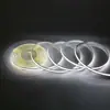 Fita de LED COB de Baixa Voltagem Sem Piscadas, Fita de LED Flexível Autoadesiva, Iluminação de Ambiente para Decoração de Casa Teto Armário de Vinho Estante Fundo