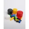 Tapa Protectora de Goma Tapa Cilindro Aislante de Goma Tubo Anticolisión Funda Tubo Redondo Tapa de Tornillo Protector de Cable de Goma Roscado