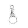 Anillo de Clip de 4 Piezas para Llave de Coche de Aleación de Zinc Gancho de Clip de Perro Anillo de Libro Accesorios para Llavero DIY Almacenamiento Llavero de Coche