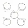 Aretes Redondos de Cobre, Clips para Orejas, Broches para Orejas, Cuentas, Pulseras DIY, Collares, Accesorios para Joyería, Kits de Materiales, Accesorios para Aretes