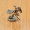 Cobre Branco Sólido Arthur Soldado Rei Modelo Lendário Brinquedo Presente para Meninos Personalidade Jogo de Tabuleiro Peça de Xadrez Enfeites Portátil