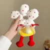 Mickey Flor Ola Pelo del Trasero Círculo Bucle Intestinal Grande Cabeza de Bola de Felpa Linda Princesa en apuros Cuerda para Atar el Cabello Accesorios para el Cabello para Mujeres