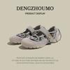 Sandálias femininas Ugly Cute, verão, respiráveis, novas, esportivas, Mary Jane, cabeça grande, casual, todos os tipos de sapatos femininos de nicho