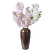 Cascada de Flores Artificiales Flor de Cerezo Nórdico Hogar Sala de Estar Proyecto Bonsái Decoración de Boda Flor Falsa Flor de Durazno Decorativa Flor de Cerezo