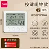 Deli Le524 Medidor Electrónico Doméstico de Temperatura y Humedad Termómetro de Interior Hogar Preciso Termómetro para Habitación de Bebé Montado en Pared