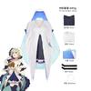Cecilia White Saint e Sacerdote Negro Cosplay Suit Anime Bidimensional Cosplay Cecilia Cos