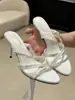 Primer Encuentro Ji Celebridad de Internet Mismo Estilo Punta Fina Punta Abierta con Tiras Sandalias de Tacón Alto para Mujer Verano 2026 Encaje Tacones Altos