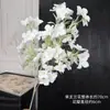 Jin Xi Flor Branca Simulada Diamante Rosa Rosa Hortênsia Decoração de Auditório de Casamento Material Floral Decoração de Sala de Estar em Casa Flor Artificial