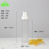 Botella de Spray Nano Transparente Esmerilada de Hombro Plano de 80ml-180ml Botella de Tónico Hidratante Botella de Perfume con Atomizador Fino para Maquillaje