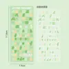 Pegatina de Tarjeta Goo Pegatina Láser Coreana Material para Diario de Mano Pegatina Linda Impermeable Pegatina DIY Pegatina Personalizada Decoración