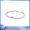 Pulsera Pandora de Cobre Blanco Plata de Ley S925 Cuentas Plateadas Cuentas Plateadas Accesorios DIY Pulsera Minni Shine para Mujer