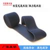 Elástico Elástico Blanco y Negro para Cabello Velcro Adhesivo Fuerte Nailon Elástico No Adherente Banda Elástica Juguete Correa Autoadhesiva de Poliéster
