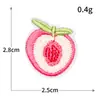 Tamanho Pequeno Mini Computador Patch Bordado Trevo de Quatro Folhas Flor Cartoon Fruta Patch de Tecido Bordado Patch Decorativo DIY Feito à Mão