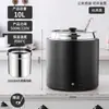 Restaurante Buffet de Hotel Calentador Electrónico de Sopa Tipo Seco, No Necesita Agregar Agua, Olla Eléctrica Comercial para Calentar Sopa y Gachas, Olla Aislante, Cubo Aislante