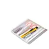 Caja de Almacenamiento de Cajón Invisible Debajo del Escritorio Adhesiva Papelería de Oficina Id Color Sólido Oculta Invisible Caja de Almacenamiento Autoadhesiva