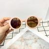 Gafas de sol vintage para niños gafas esmeriladas para padres e hijos nuevas 1-8 años bebé gafas de sol decorativas gafas de sol de moda para niños