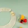 Babetes de Verão para Crianças Silicone de Grau Alimentício Babadores Ultra-Macios Babadores Leves e Macios para Bebês Toalha de Saliva Babadores de Silicone