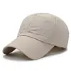 Boné de beisebol com proteção solar transfronteiriço masculino de verão com malha respirável para proteção solar boné bico de pato coreano cor sólida versátil chapéu de sol esportivo