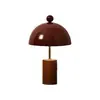 Lámpara de mesita de noche de alta gama de madera maciza estilo americano para dormitorio y sala de estar de estilo vintage francés, lámpara de mesita de noche vintage para dormitorio de hotel