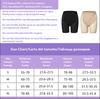 Zhanrun cross-border 2360 boxers femininos sem costura de cintura média em malha pós-parto para reparo da barriga, contração do quadril e modelagem
