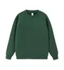 Sudadera de Terciopelo con Cuello Redondo y Paneles para Primavera y Otoño 380g Camiseta Base Hecha a Medida Ropa de Trabajo Futura con Estampado de Logo para Personalización Empresarial