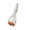 Clipe Massageador de Dedo de Pedra Natural Massageador de Jade Bastão Massageador Multifuncional para Articulações da Mão Rolo Desobstrução de Pontos de Acupuntura