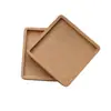 Posavasos de Madera Maciza Posavasos de Nogal Negro Posavasos Aislantes Posavasos Creativos de Madera de Haya Redondos Cuadrados Bandeja Posavasos