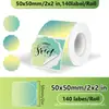 Nuevo Papel Térmico para Etiquetas 50X30Mm Adecuado para Jingchen B3S, Chiteng 221B Papel Térmico de Ciclo Tricolor