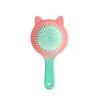 Pente para Meninas Pente Fofo Orelha de Gato Almofada de Ar Preto Portátil Meridiano Cápsula de Ar Pente Longo Pente de Massagem para Cabelo