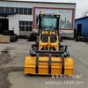 Cargadora de neumáticos Engineering ZL926, carretilla elevadora pequeña de 52 caballos de fuerza y velocidad continuamente variable, excavadora de 2 toneladas para sitios de construcción