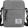 Bolsa Masculina Nova 2025 Bolsa de Ombro Transversal Tecido de Nylon Bolsa Quadrada Pequena Casual Esportiva Ciclismo Viagem Bolsa Masculina para Celular