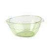 Colador multifuncional para lavar arroz en la cocina, lavabo de plástico transparente con asa para lavar frutas y verduras, cesta para el cabello