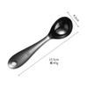 Colher de Sorvete Daoqi de Aço Inoxidável 304 Colher de Bola Espessada Colher de Sorvete Multifuncional Colher de Frutas Melancia para Uso Doméstico